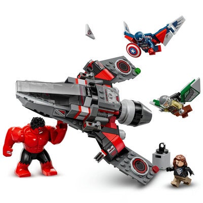 LEGO Super Heroes 76292 Captain America i kamp mot Red Hulk