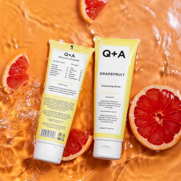 Q+A Baume Nettoyant au Pamplemousse 125ml