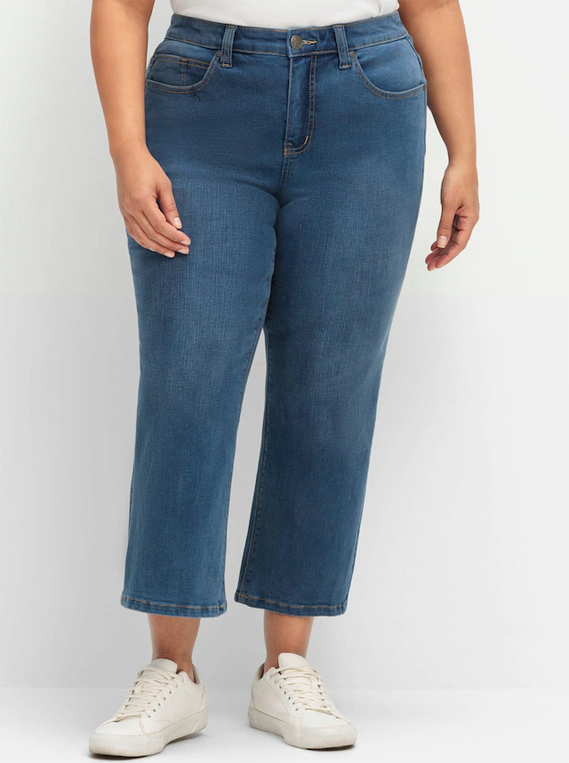 Sheego Bootcut-Jeans 1 Stk. tlg.