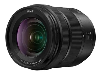 Panasonic Lumix S S-R2060 - Zoomobjektiv - 20 mm - 60 mm - f/3.5-5.6 - L-fatning - til Leica SL2, SL2-S; Leica CL; Panasonic Lumix DC-BS1H, S1, S1R, S1H, S5, S5M2, S5M2X; Sigma fp, fp L