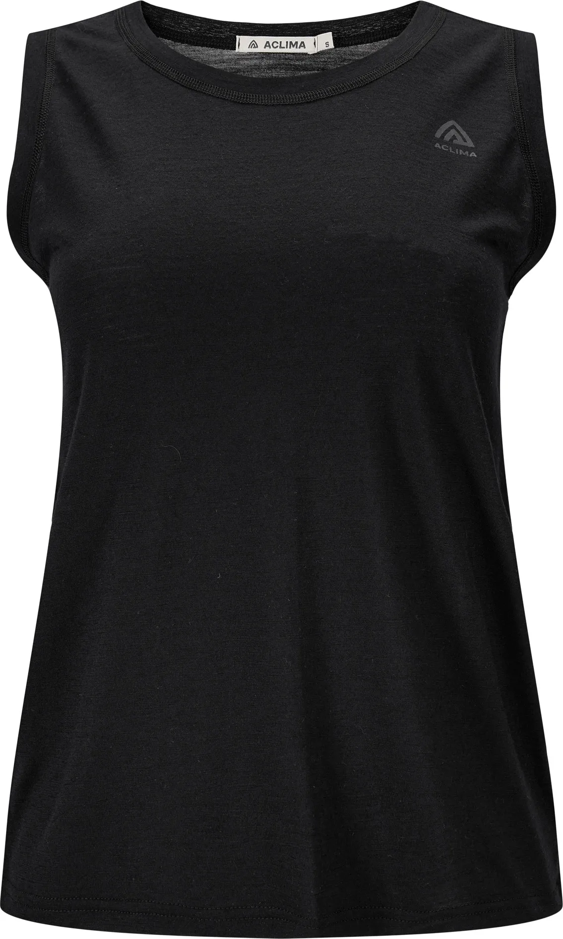 Aclima Women's Lightwool 140 Singlet V2 Jet Black