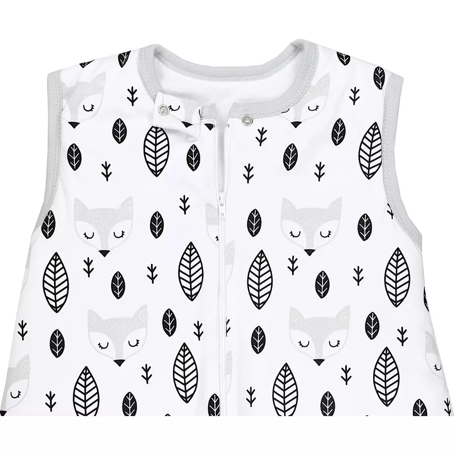 TupTam Baby  Winter Schlafsack mit Beinen 2,5 Tog weißgrau