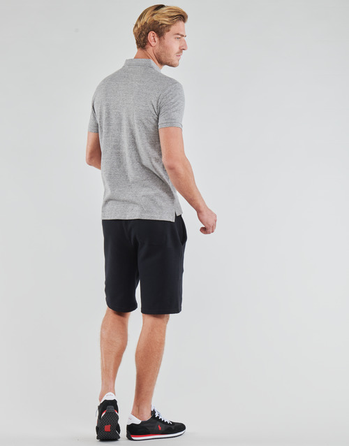Polo Ralph Lauren - POLO AJUSTE DROIT EN COTON BASIC MESH LOGO PONY PLAYER Gris