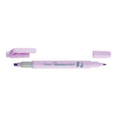 Pentel Illumina FLEX - Surligneur double pointe - violet pastel