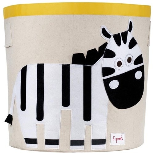 Sac à jouets zèbre