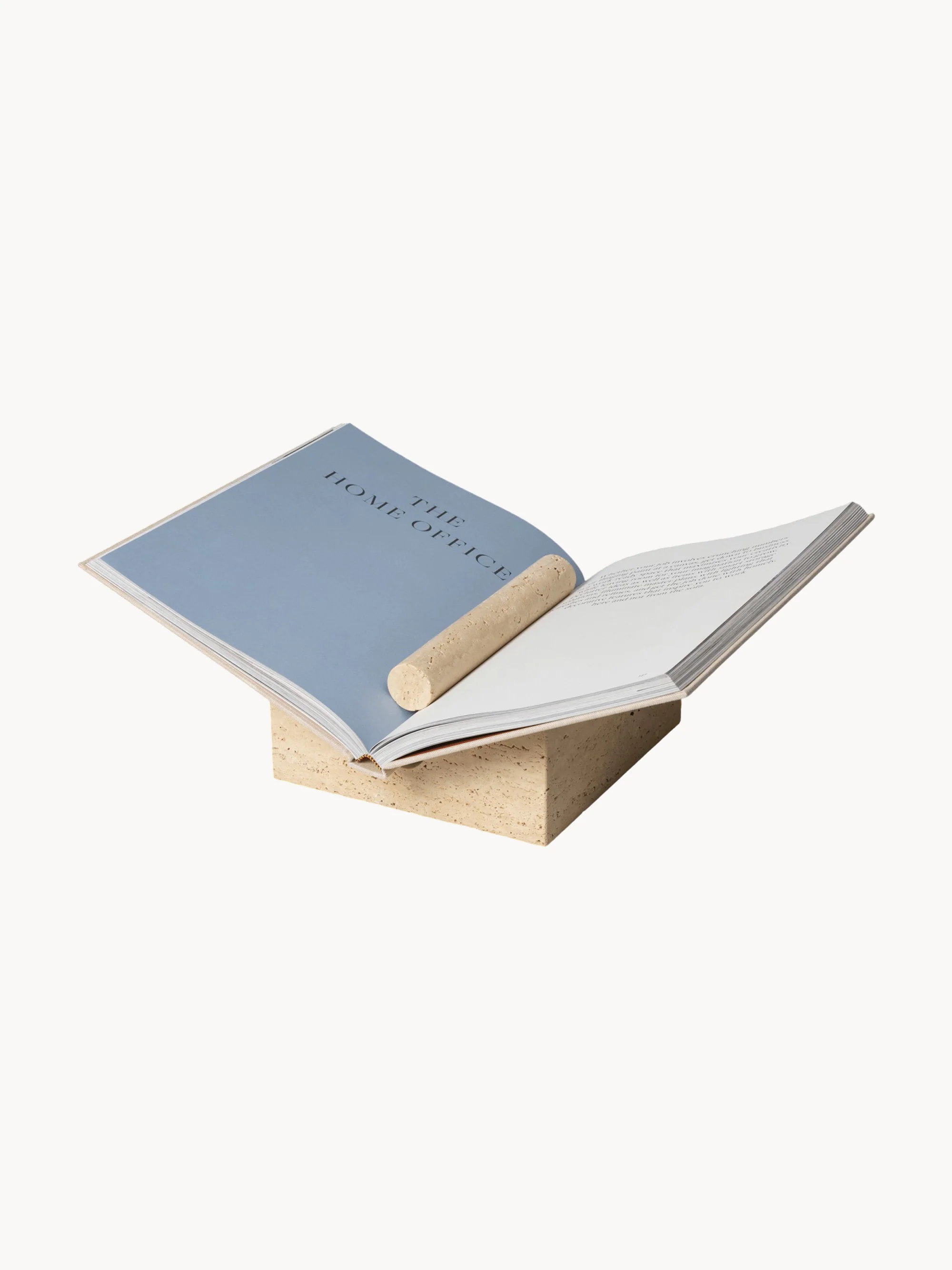 Boekenstandaard Tvara van travertijn