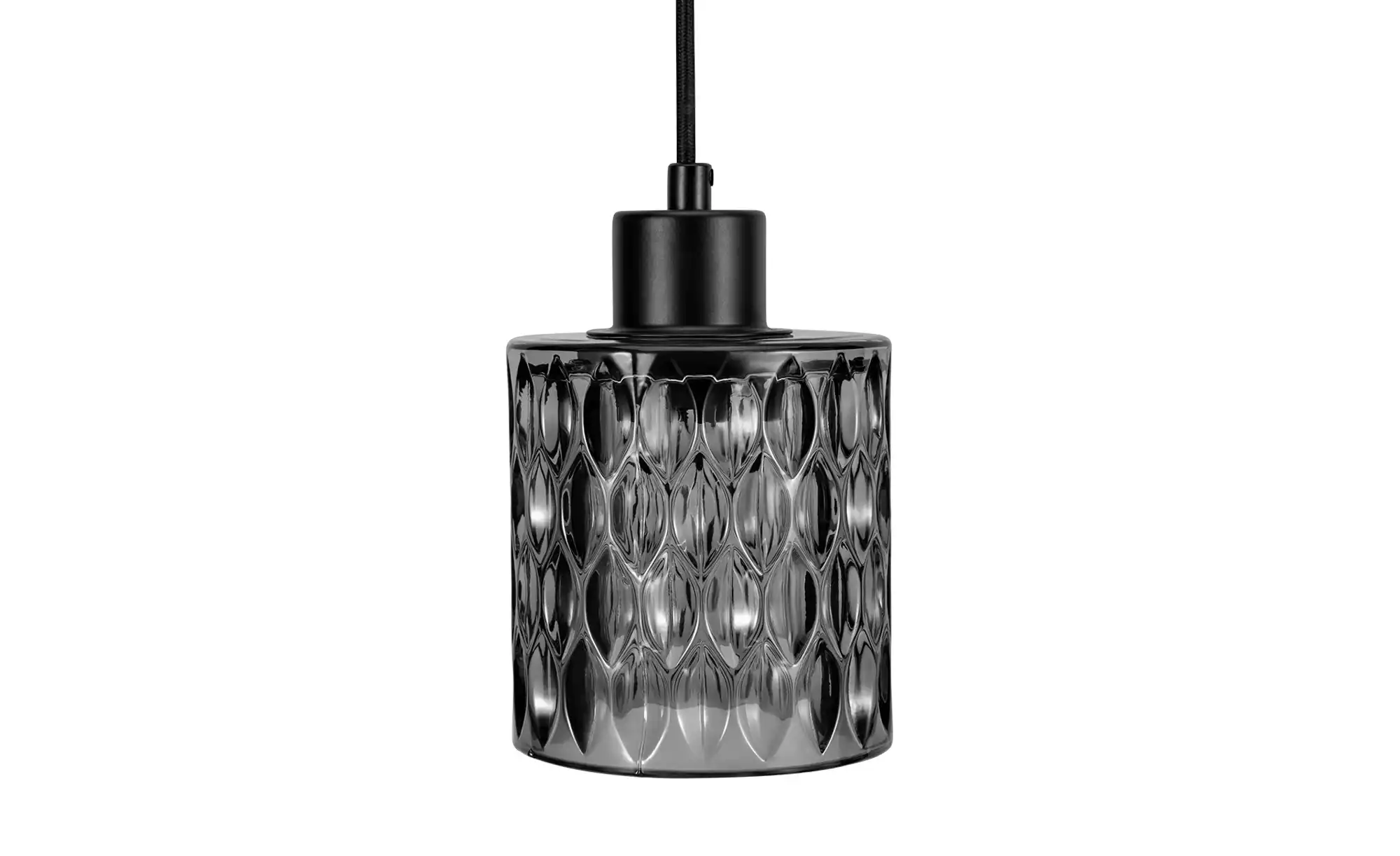 Pendelleuchte, 1-flammig, Rauchglas ´klein´