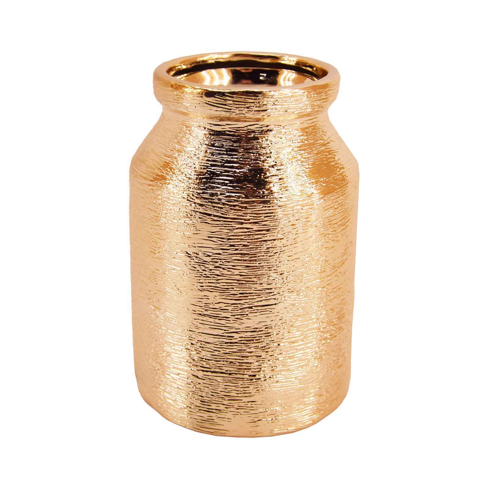 Deko-Vase - gold - 16 cm