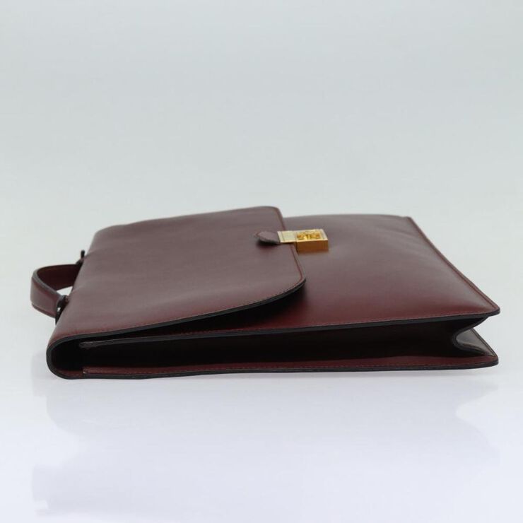 Cartier Vintage Cartier Briefcase Burgundy