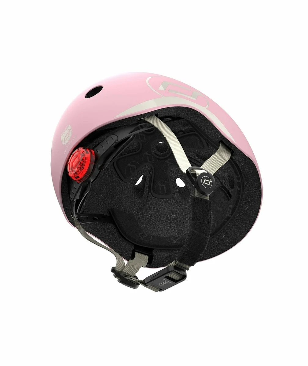 SCOOT AND RIDECASQUE XS ROSE ET BEIGE