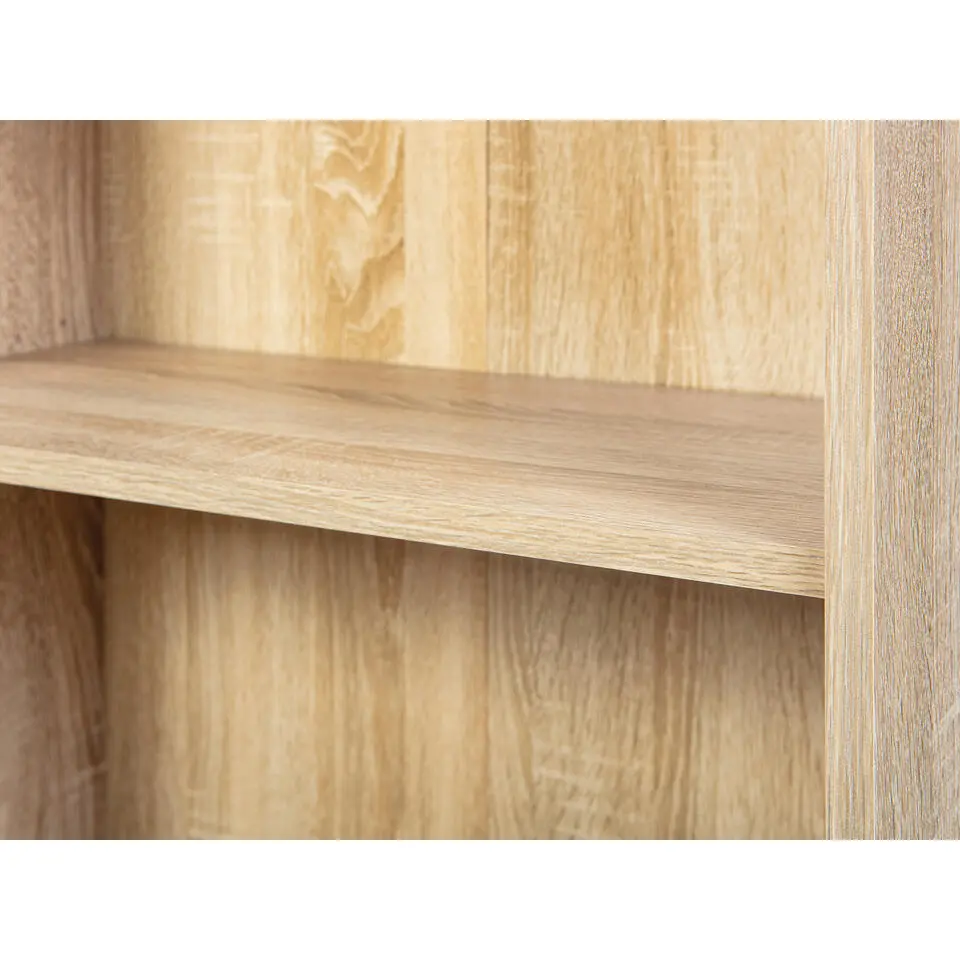 Hioshop Parim wandkast 5 ruimtes Sonoma eiken decor