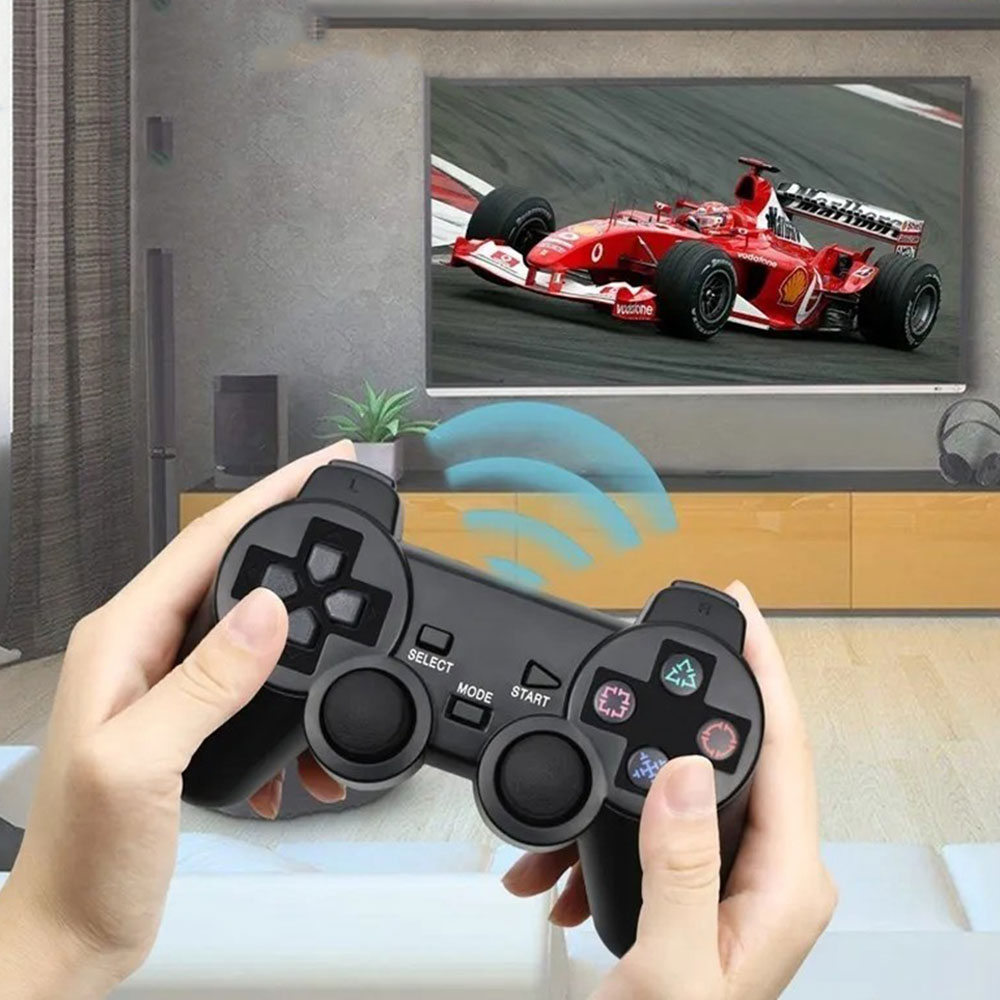 Doubleshock 2 Wireless Game Controller für Sony PlayStation 2 PS2 - Transparent