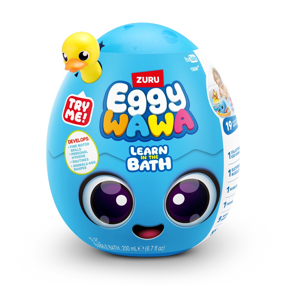 Eggy Wawa Bath Time Assorteret