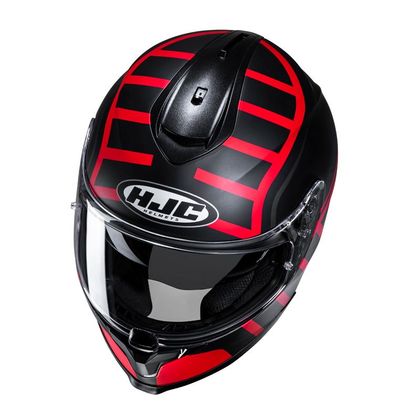 Casque Hjc C70N - HOLT - Rouge / Noir