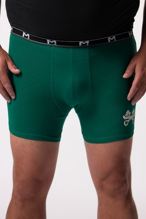 Men+ Midpants, Bauchfit, 2er-Pack, bis 8 XL