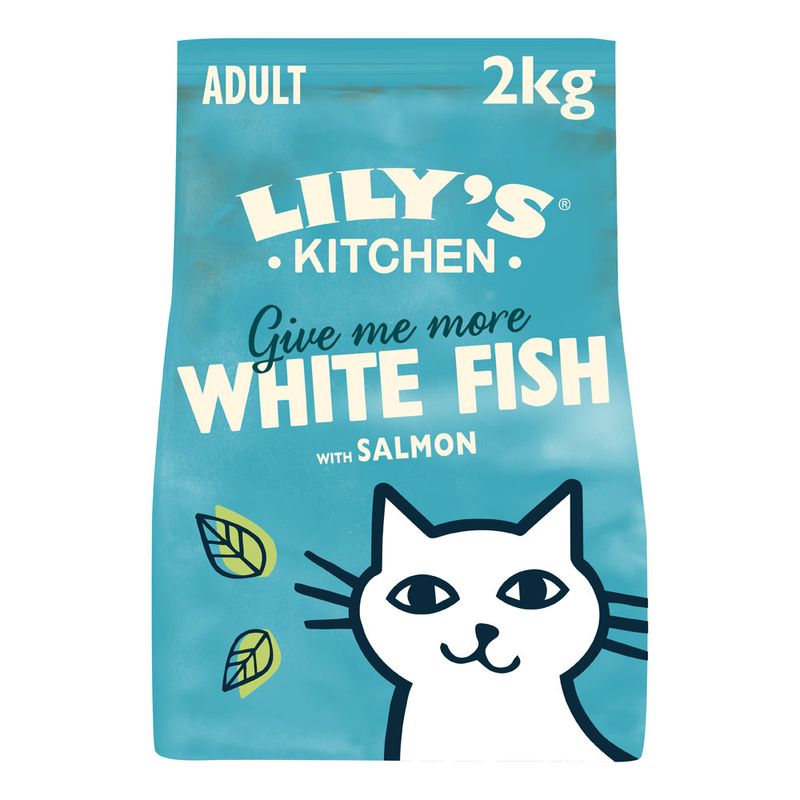 Lily's Kitchen Adult poisson blanc, saumon pour chat