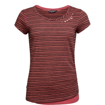 Chillaz Fancy Flower T-Shirt Dark Red Damen