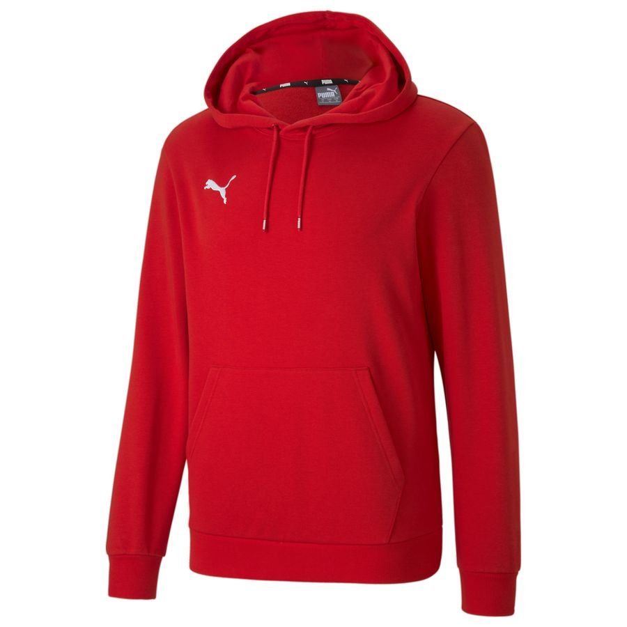 PUMA Sweat à Capuche teamGOAL 23 Casuals - Rouge/Blanc