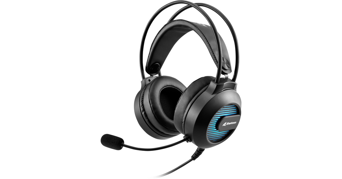 SharkoonSKILLER SGH20 over-ear gaming headset  (Zwart, Pc, PlayStation 5)