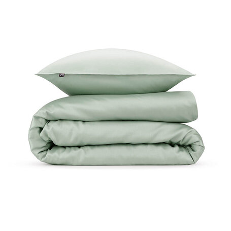 Dekbedovertrek Satinado - Foam Green