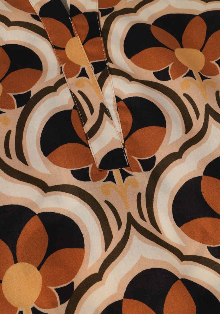 ANA ALCAZAR bruine ana alcazar midi jurk 049561-3336