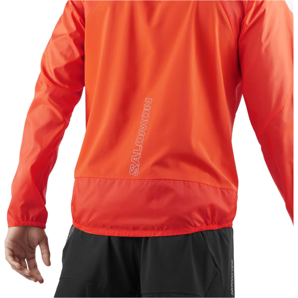 Veste trail SALOMON BONATTI CROSS WIND M CHERRY TOMATO