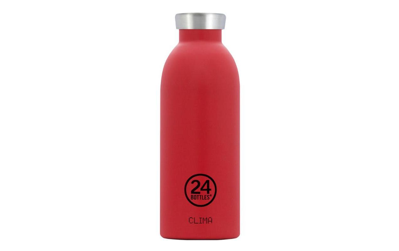 Thermosflasche Clima 500 ml, Hot RedIsolierflasche mit doppelwandiger Edelstahlisolation