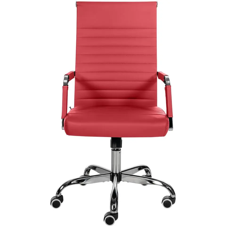 CLP Bureaustoel Amadora Kunstleer - rood