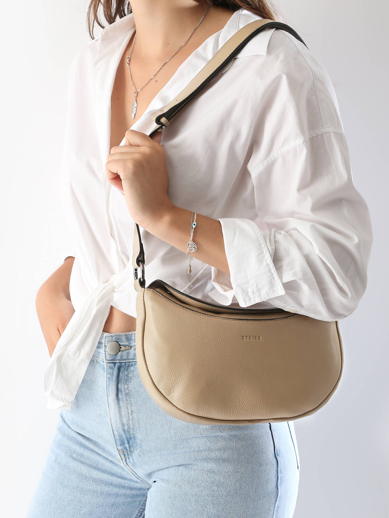 Sac bandoulire Manege cuir ETRIER