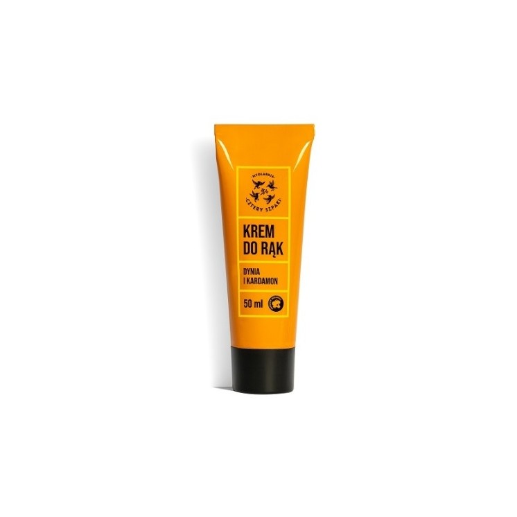 Mydlarnia Cztery Szpaki Handcreme Kürbis und Kardamom 50 ml