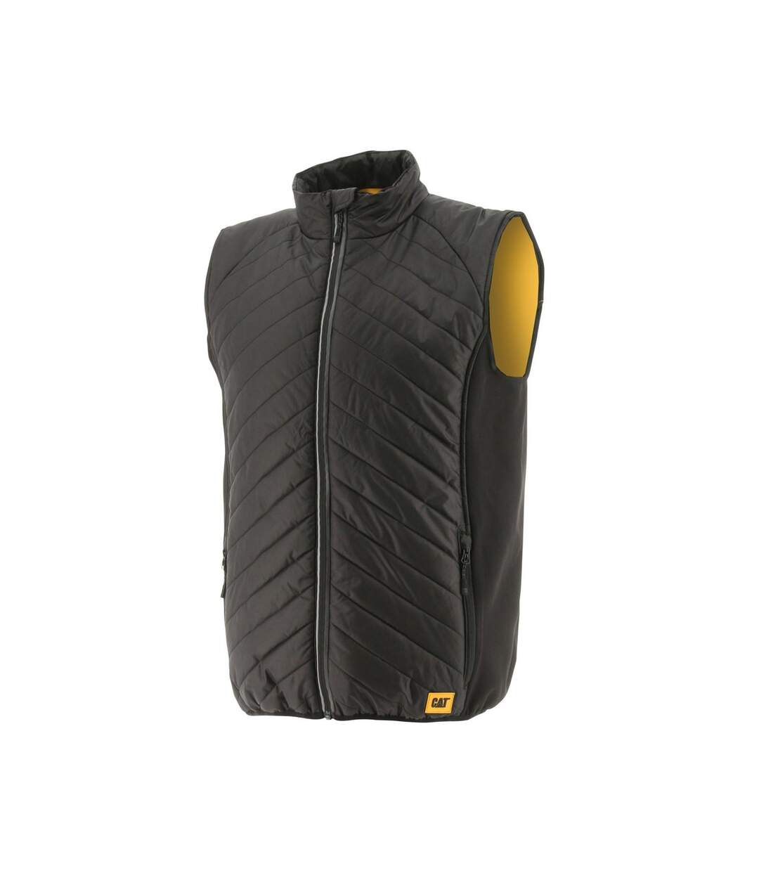 Caterpillar - Veste sans manches TRADES HYBRID - Homme (Noir / Jaune) - UTFS8464
