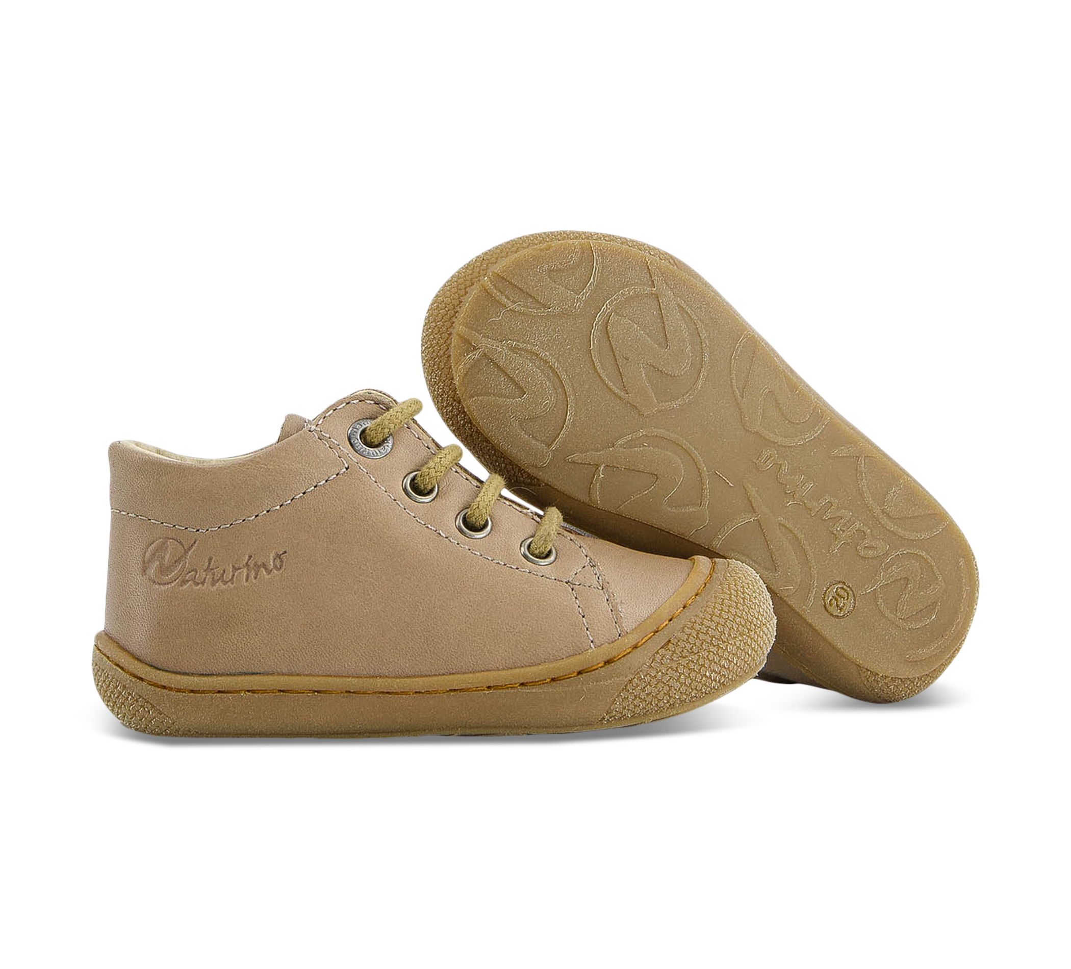 Naturino Cocoon - Schnürschuhe beige/taupegrau