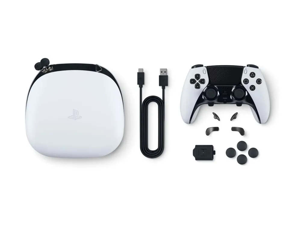 Sony | DualSense Edge™ - Gamepad - trådløs - Bluetooth - for Sony Playstation® 5 | White