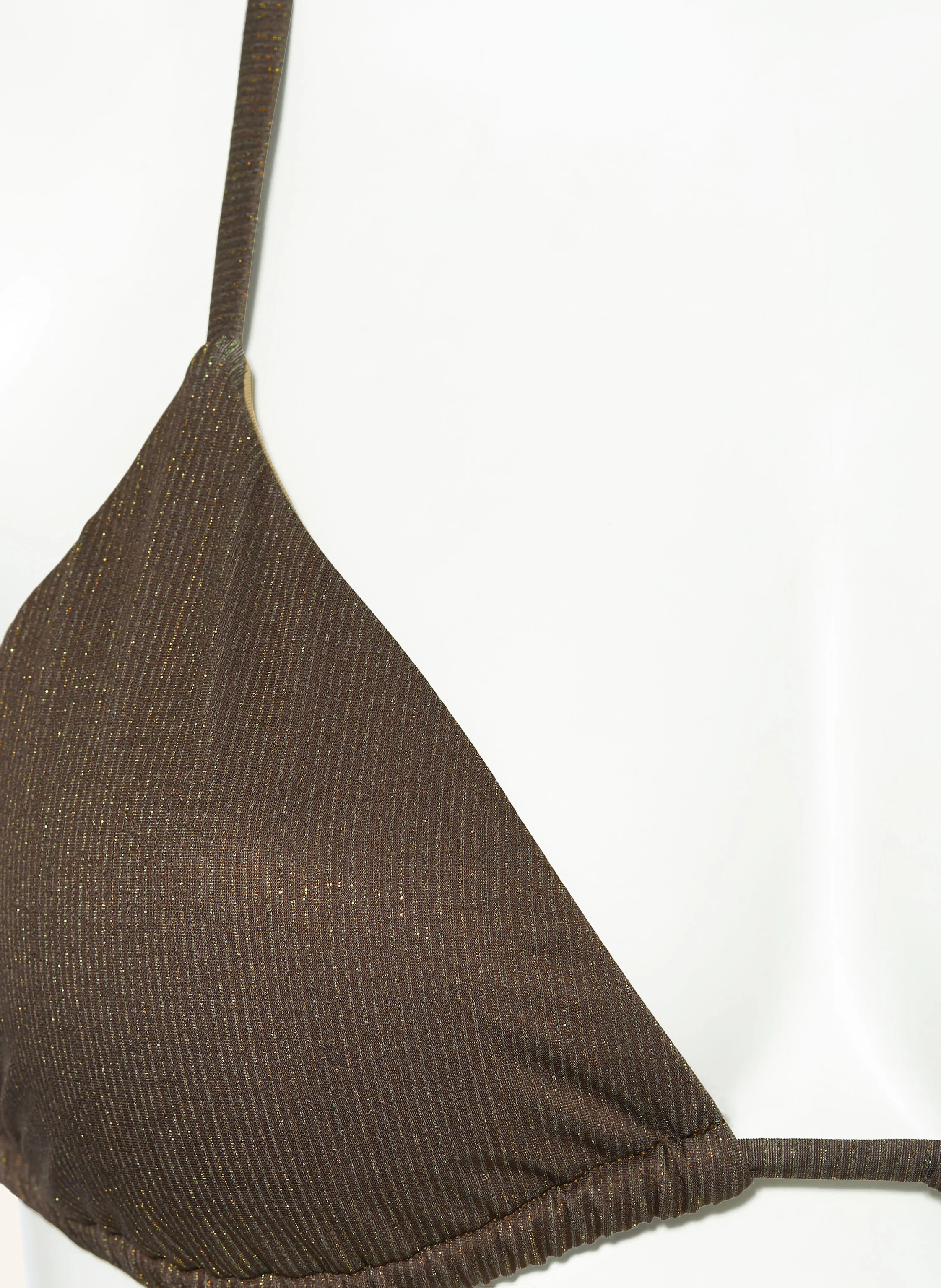 PQ Triangel-Bikini-Top LUCAYA CHAIN mit Glitzergarn