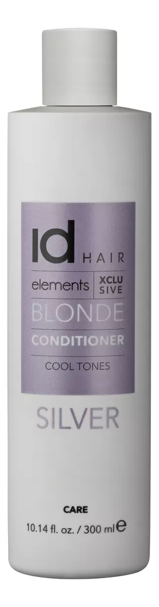 IdHAIR Elements Xclusive Blonde Conditioner Silver - 300 ml.