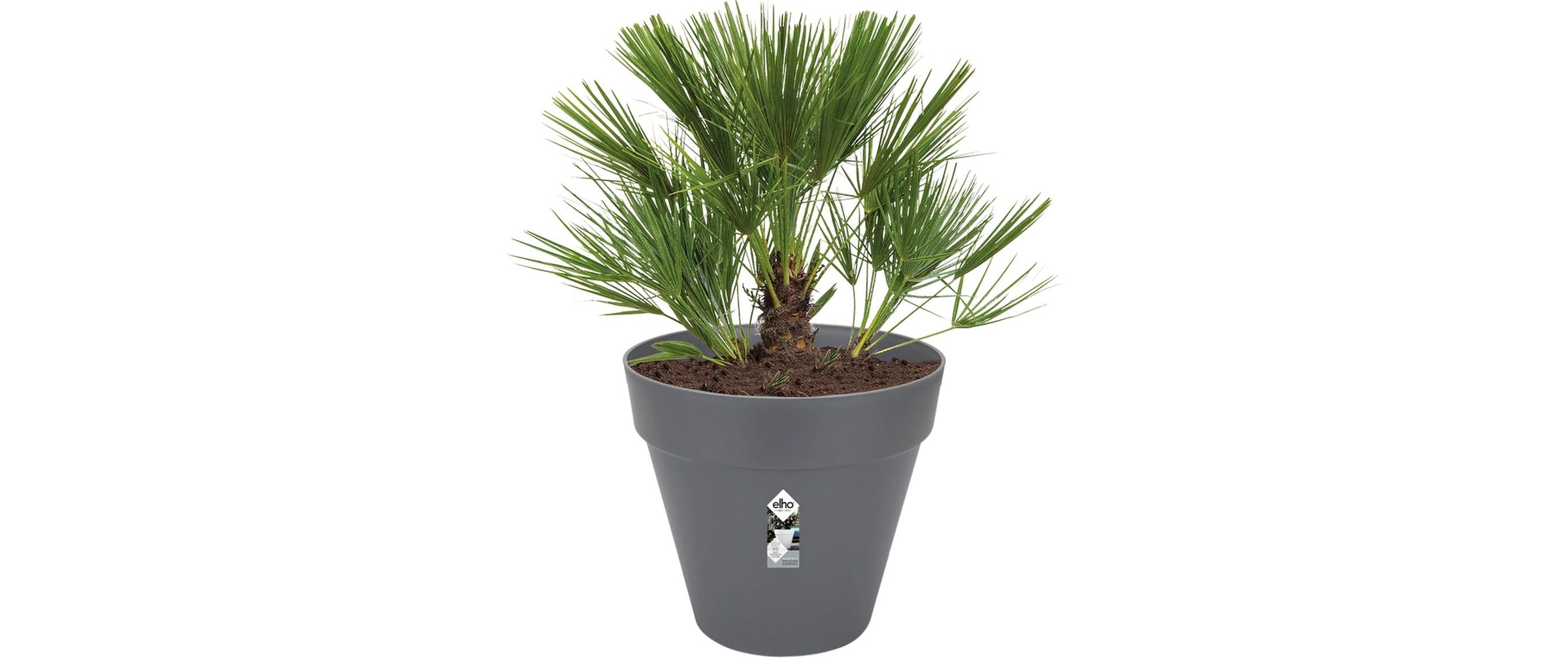 Elho Blumentopf »Loft Urban Rund Rollen 60 cm«
