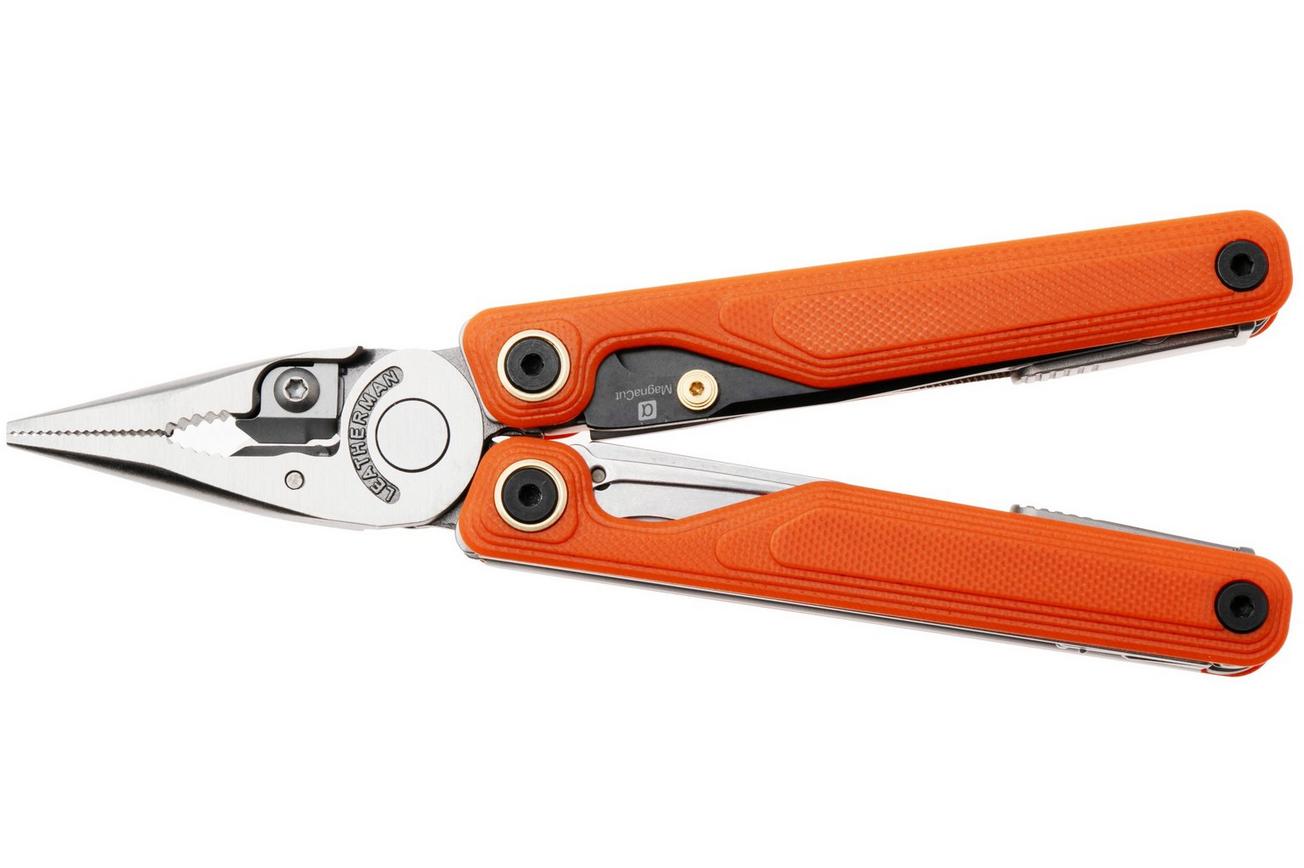 Leatherman Wave Alpha Canyonland 833338 Black DLC MagnaCut, Orange G10, multitool