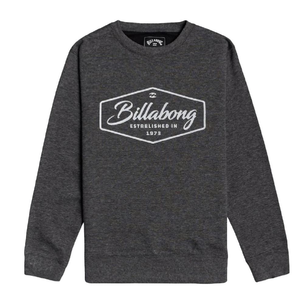Billabong Sweat Gris/Noir Garçon Billabong Wavy