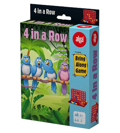 Alga Rejsespil - 4 p? Stribe