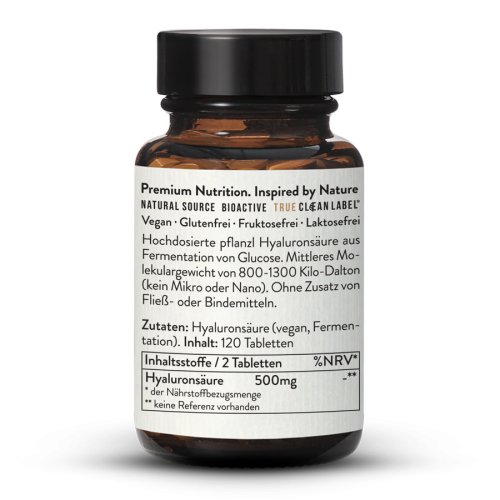 Sunday Natural Products  Hyaluronsäure 250 mgHochdosiert