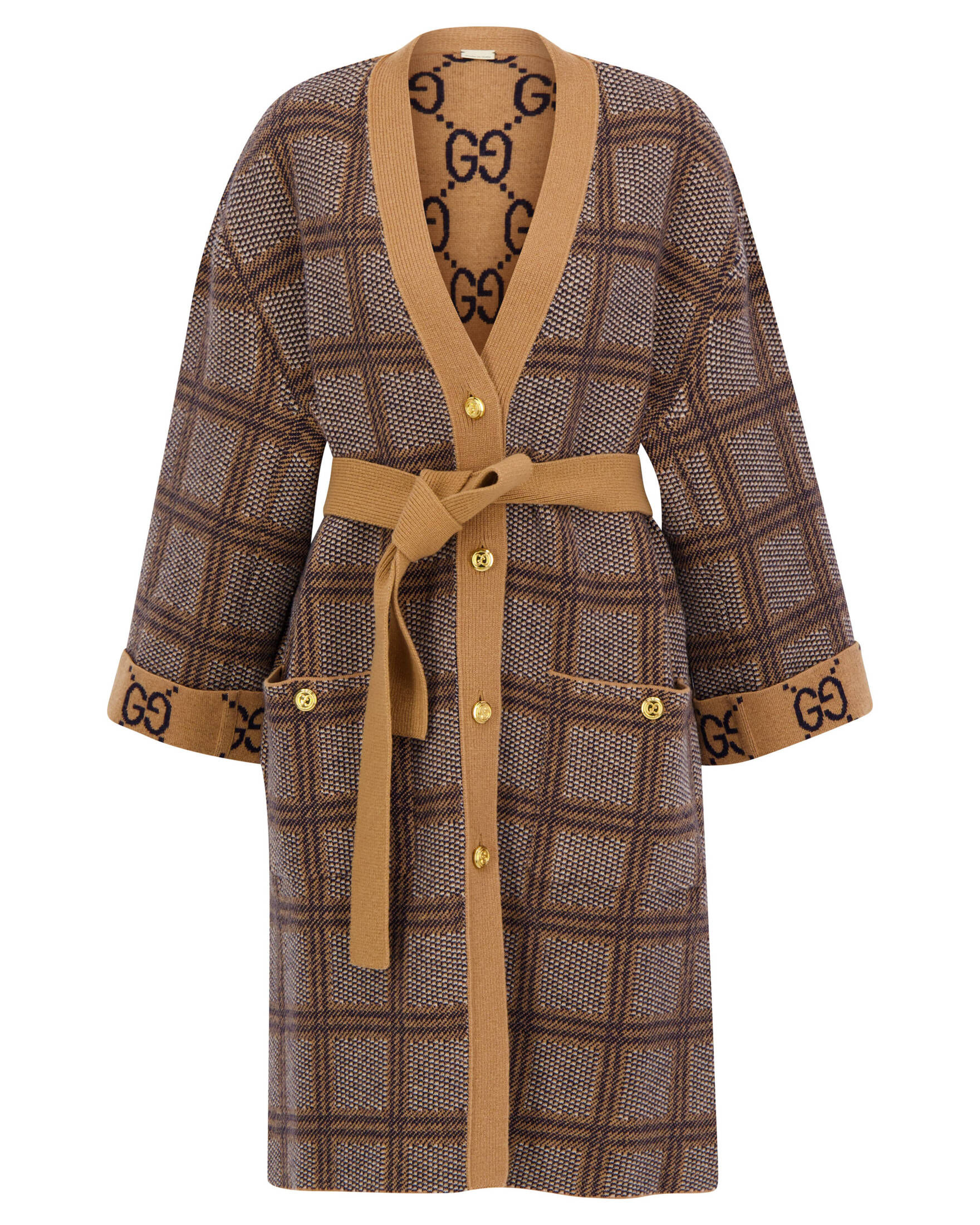 Gucci| Damen Strickmantel mit Wolle