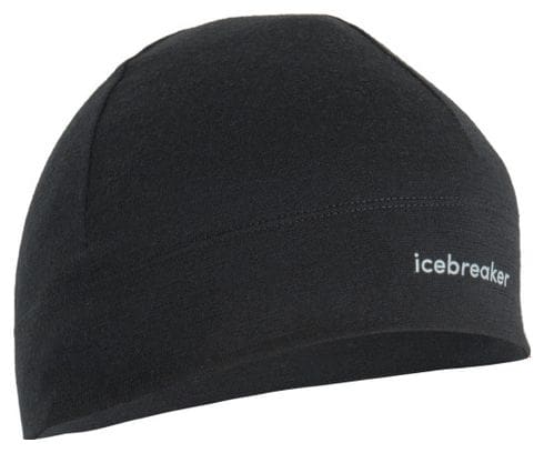 Bonnet Unisexe Icebreaker Merinos 200 Oasis Noir