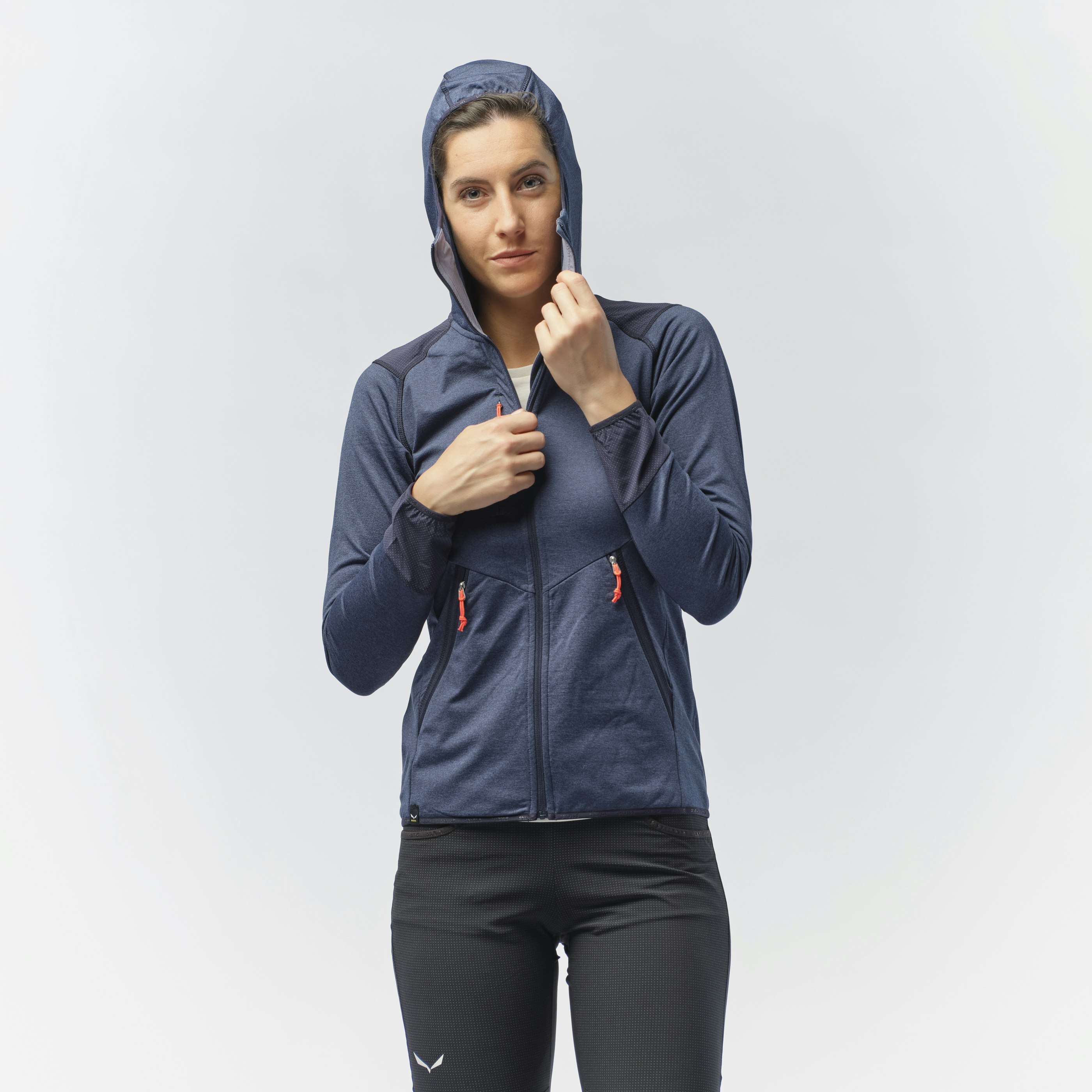 Agner Hybrid Polarlite Durastretch Damen Kapuzenjacke