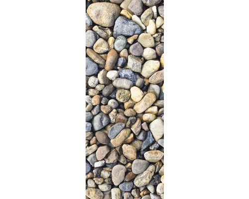 Douchewandfolie mySpotti Fresh kiezels 100 x 255 cm
