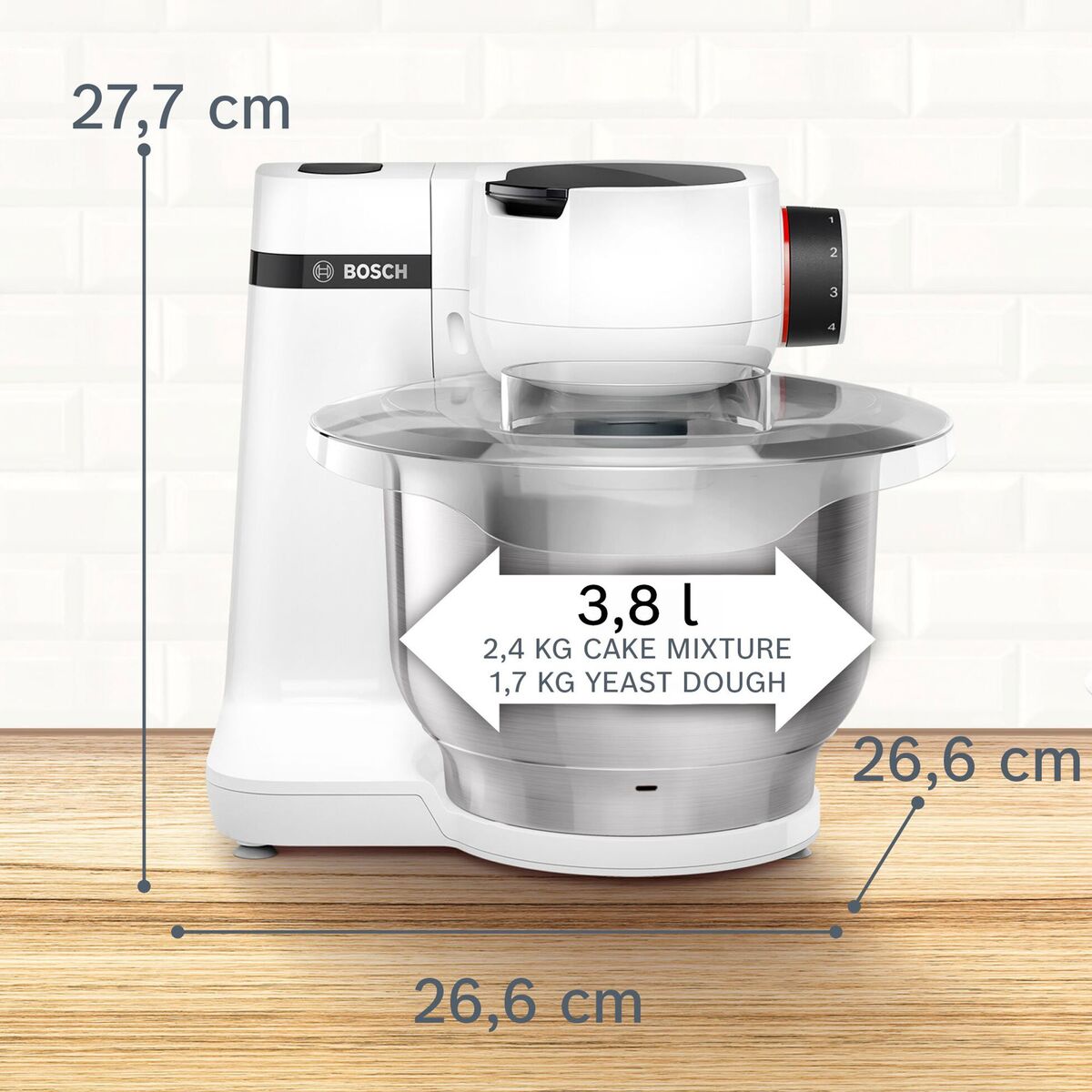 Bosch MUMS2EW00 Kjøkkenmaskin serie 2