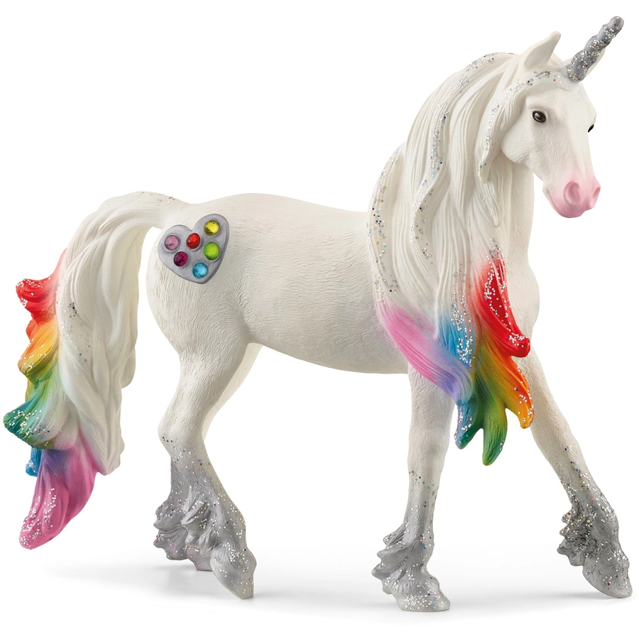 schleich® Regenbogeneinhorn Hengst 70725
