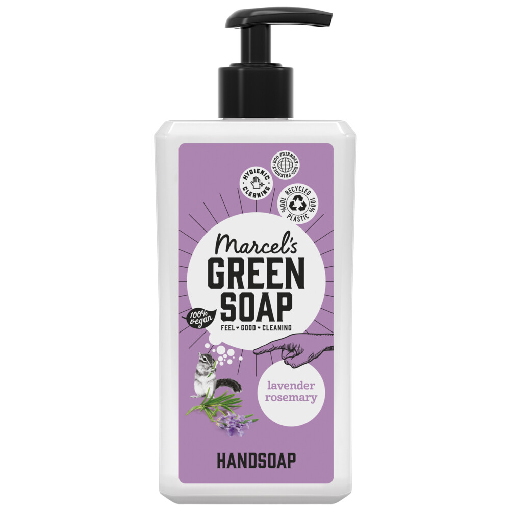Marcel's Green Soap Handzeep Lavendel & Rozemarijn500 ml