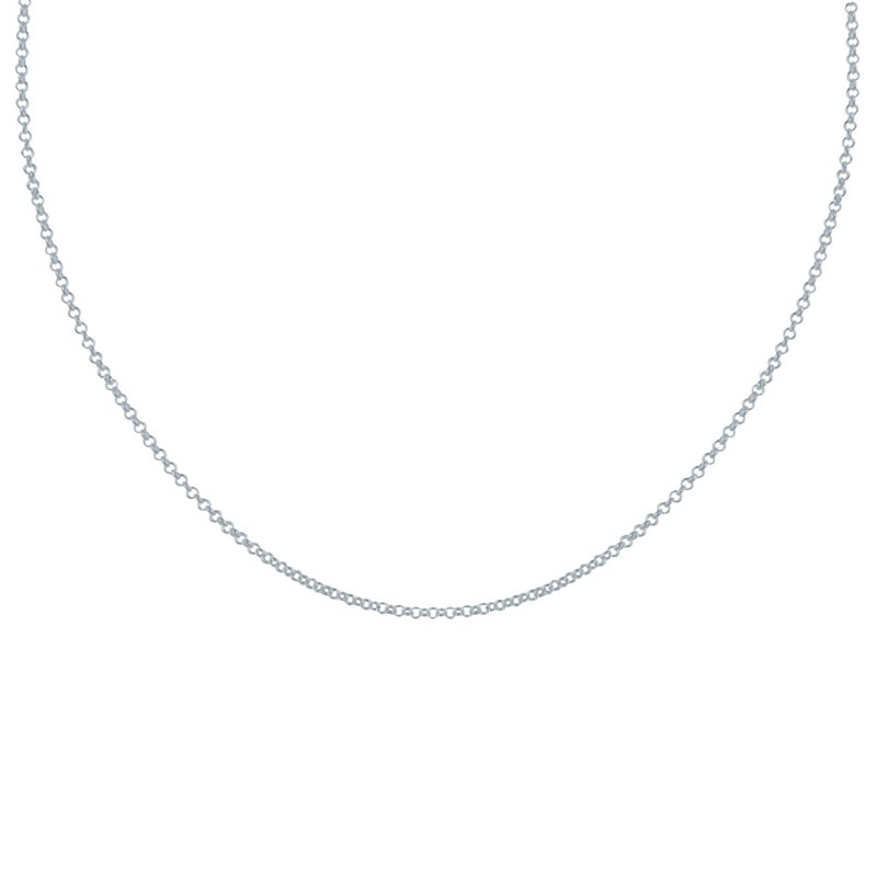 Chaine Argent 925/1000 Maille Jaseron 2mm