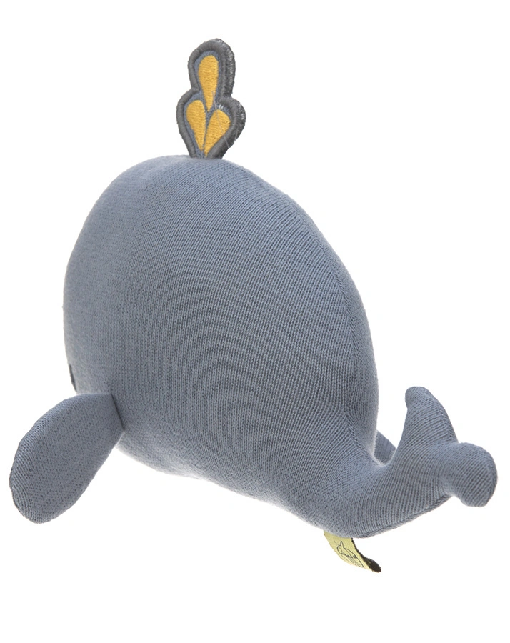 Strick-Rassel LITTLE WATER WHALE in dunkelblau