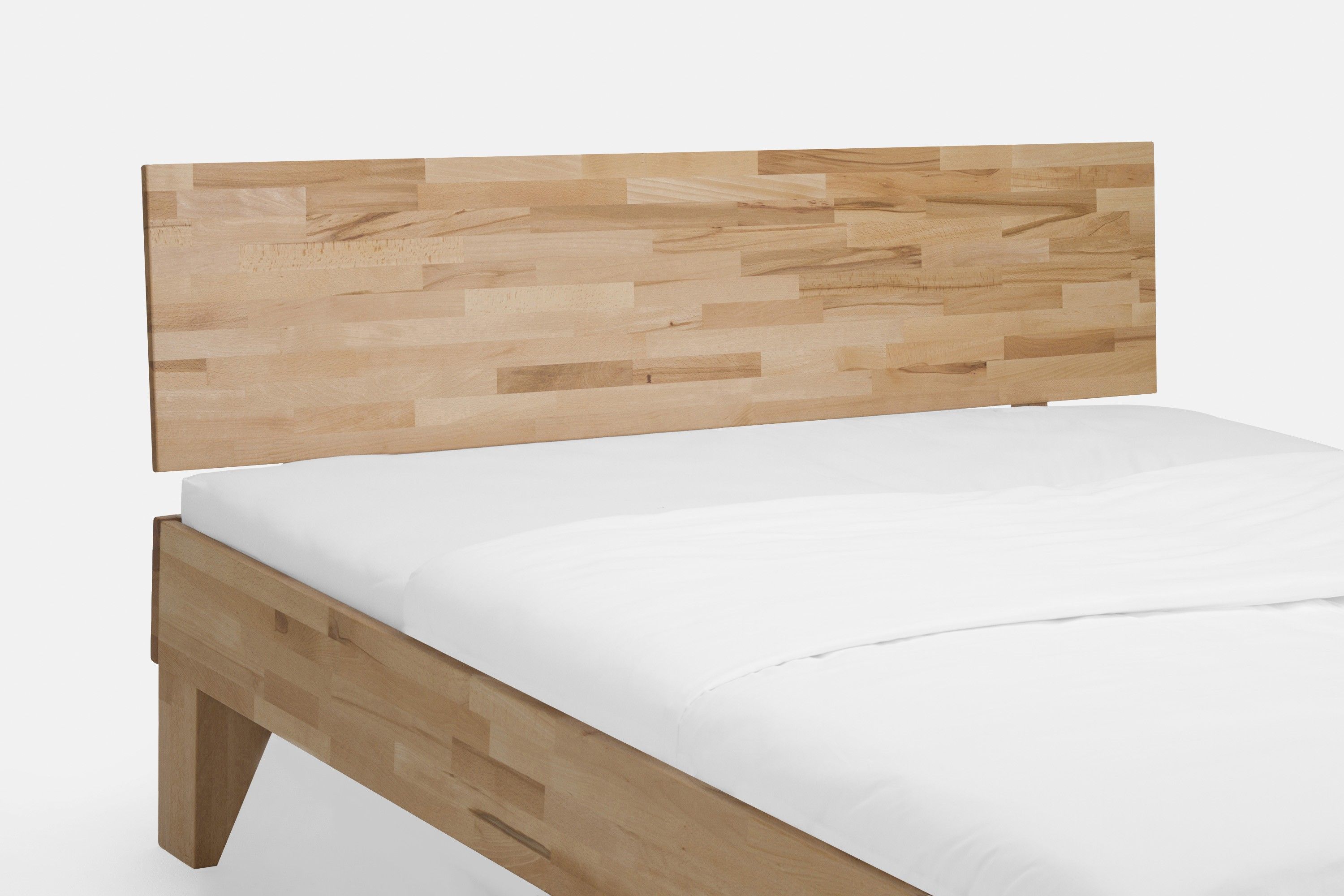 Holzbett Classic 90 x 210 cm Kernbuche geölt